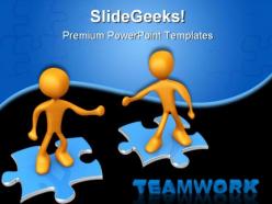 Teamwork02 business powerpoint templates and powerpoint backgrounds 0511