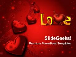 Valentines day wedding powerpoint templates and powerpoint backgrounds 0711