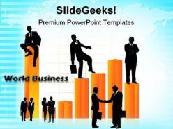 World business people powerpoint templates and powerpoint backgrounds 0811