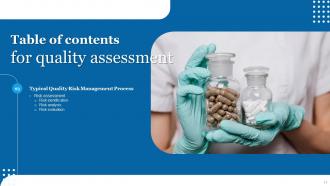 Quality Assessment Powerpoint Presentation Slides