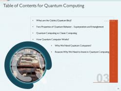 Quantum Computing IT Powerpoint Presentation Slides