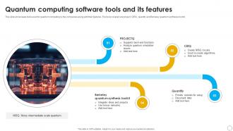 Quantum Computing Software Tools And Its Features