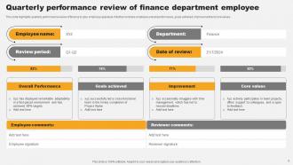 Quarterly Performance Review Powerpoint Ppt Template Bundles Editable Image