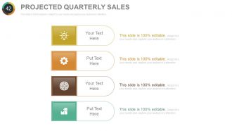 Quarterly sales performance review powerpoint presentation with slides