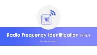 Radio Frequency Identification RFID Powerpoint Presentation Slides