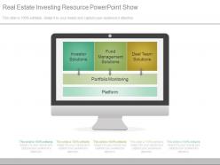 Real estate investing resource powerpoint show