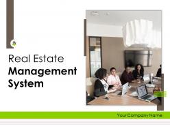 Real Estate Management System Powerpoint Presentation Slides