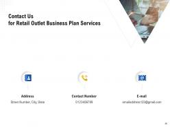 Retail Outlet Business Plan Proposal Powerpoint Presentation Slides