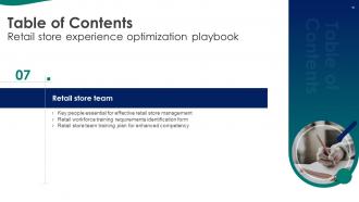 Retail Store Experience Optimization Playbook Powerpoint Presentation Slides