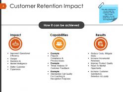 Retaining Customer And Loyalty Powerpoint Presentation Slides