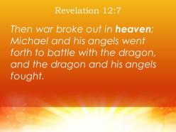 Revelation 12 7 and there was war in heaven powerpoint church sermon