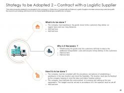 Rise in prices of fuel costs in logistics company case competition powerpoint presentation slides