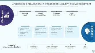 Risk Assessment And Management Plan For Information Security Powerpoint Presentation Slides