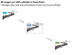 Roadmap for business vision and mission powerpoint template