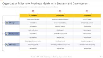 Roadmap Matrix Powerpoint Ppt Template Bundles