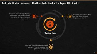 Role And Importance Of Prioritization In Time Management Training Ppt