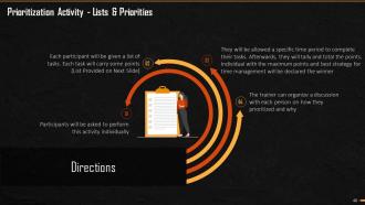 Role And Importance Of Prioritization In Time Management Training Ppt