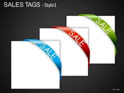 Sales tags style 1 powerpoint presentation slides db