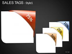 Sales tags style 1 powerpoint presentation slides db