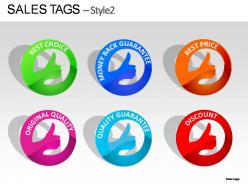 Sales tags style 2 powerpoint presentation slides