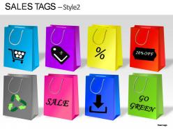 Sales tags style 2 powerpoint presentation slides