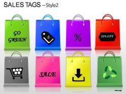 Sales tags style 2 powerpoint presentation slides