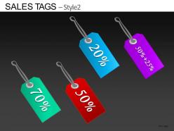 Sales tags style 2 powerpoint presentation slides db