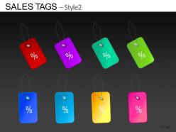 Sales tags style 2 powerpoint presentation slides db