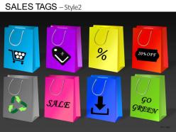 Sales tags style 2 powerpoint presentation slides db