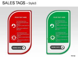 Sales tags style 3 powerpoint presentation slides