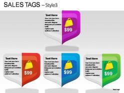 Sales tags style 3 powerpoint presentation slides