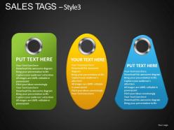 Sales tags style 3 powerpoint presentation slides db