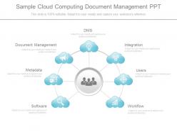 Sample cloud computing document management ppt