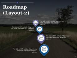 Sample Product Roadmap Ppt Powerpoint Presentation Slides