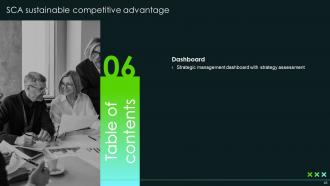 SCA Sustainable Competitive Advantage Powerpoint Presentation Slides Strategy CD V