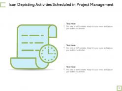 Schedule management plan situation analysis revenue generation performance goals