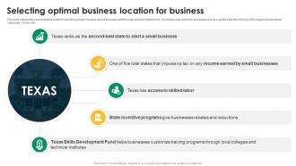 Selecting Optimal Business Location Lawn Mowing Business Plan BP SS