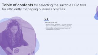 Selecting The Suitable BPM Tool For Efficiently Managing Business Process Powerpoint Presentation Slides