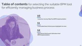 Selecting The Suitable BPM Tool For Efficiently Managing Business Process Powerpoint Presentation Slides