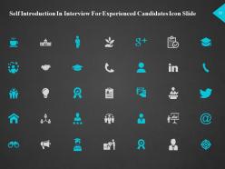 Self introduction in interview for experienced candidates powerpoint presentation slides