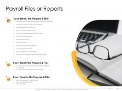 Service Proposal Template For Payroll Processing Powerpoint Presentation Slides