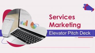 Services marketing elevator pitch deck ppt template