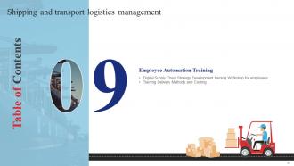 Shipping And Transport Logistics Management Powerpoint Presentation Slides