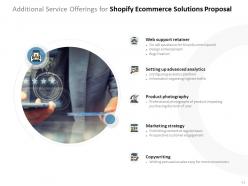 Shopify Ecommerce Solutions Proposal Powerpoint Presentation Slides 