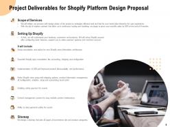 Shopify Platform Design Proposal Powerpoint Presentation Slides