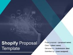 Shopify Proposal Template Powerpoint Presentation Slides