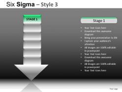 Six sigma 3 powerpoint presentation slides db