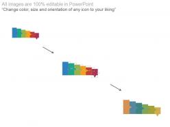 Six staged tags for problem solving flat powerpoint design