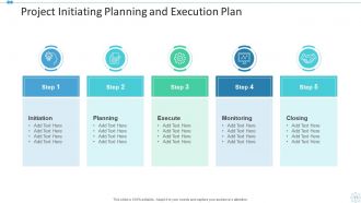 Project Execution Plan Powerpoint PPT Template Bundles