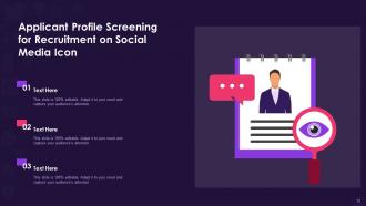 Social media recruitment powerpoint ppt template bundles